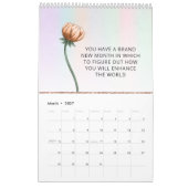 2021 Jaar van de Motivatie prijsvragen voor vrouwe Kalender (Mar 2027)