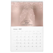 2021 Jaar van de Motivatie prijsvragen voor vrouwe Kalender (Jan 2027)