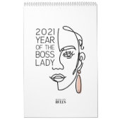 2021 Jaar van de Motivatie prijsvragen voor vrouwe Kalender (Hoes)