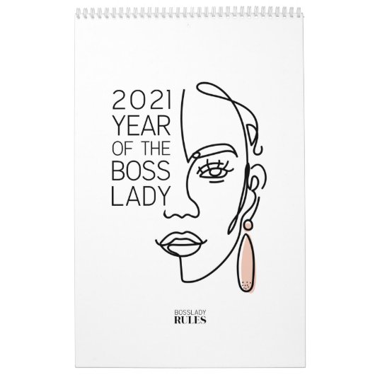 2021 Jaar van de Motivatie prijsvragen voor vrouwe Kalender (Hoes)