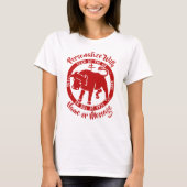 2021 Jaar van de os T-shirt (Voorkant)