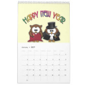 2021 jaar van de uil kalender (Jan 2027)