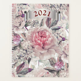 2021 Jaarlijkse Dagplanner In Rozen Planner