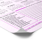 2021 Jaarrooster Sober & Clean Recovery Poster (Hoek)