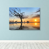 2021 jekyll eiland sunrise #4 canvas (Insitu (Houten vloer))