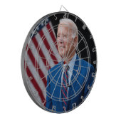 2021 Joe Biden US President Portrait Dartbord (Voorkant Links)