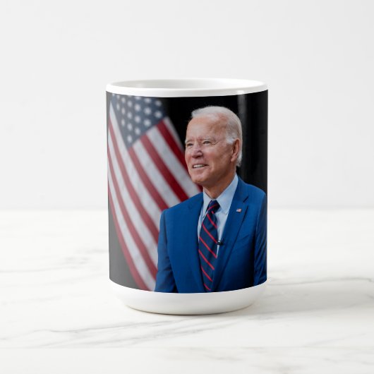 2021 Joe Biden US President Portrait Koffiemok (Center)