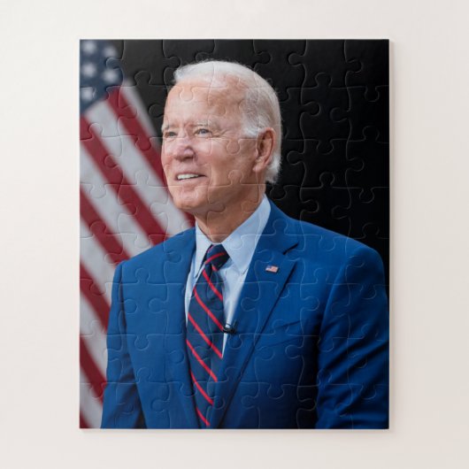 2021 Joe Biden US President Portrait Legpuzzel (Verticaal)