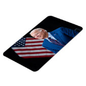 2021 Joe Biden US President Portrait Magneet (Linkerzijde)