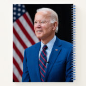 2021 Joe Biden US President Portrait Notitieboek (Achterkant)