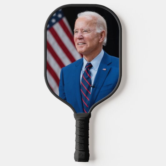 2021 Joe Biden US President Portrait Pickleball Paddle (Achterkant)