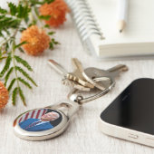 2021 Joe Biden US President Portrait Sleutelhanger (Zijkant)