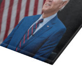 2021 Joe Biden US President Portrait Snijplank (Hoek)