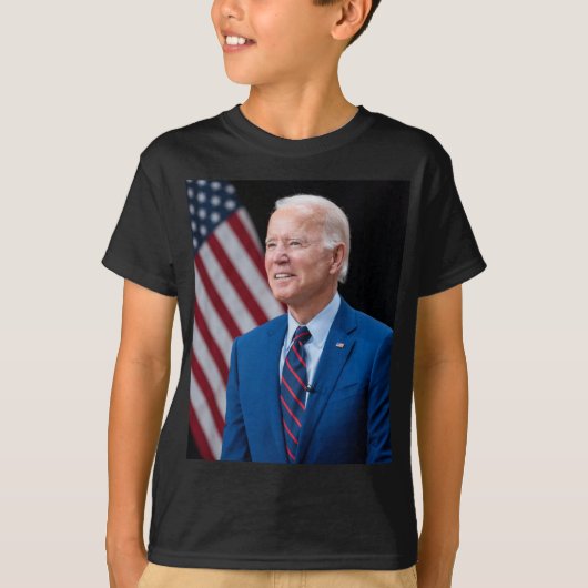 2021 Joe Biden US President Portrait T-shirt (Voorkant)