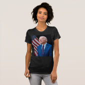 2021 Joe Biden US President Portrait T-shirt (Voorkant volledig)