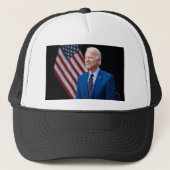 2021 Joe Biden US President Portrait Trucker Pet (Voorkant)