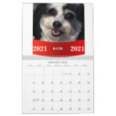 2021 K-Cee II Zuchon Dog Agenda Kalender (Jan 2026)