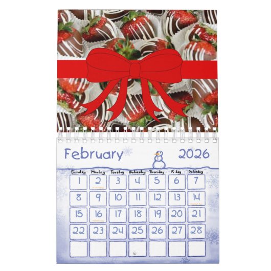 2021 Kalender Aardbei (Feb 2026)