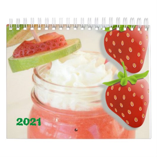 2021 Kalender Aardbei (Hoes)