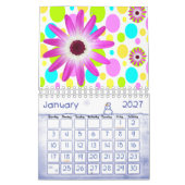 2021 Kalender Bloemen van de bloemenolifant (Jan 2027)