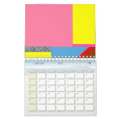 2021 Kalender kleurrijke kleuren (Jan 2027)