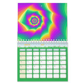 2021 Kalender kleurrijke kleuren (Mar 2027)