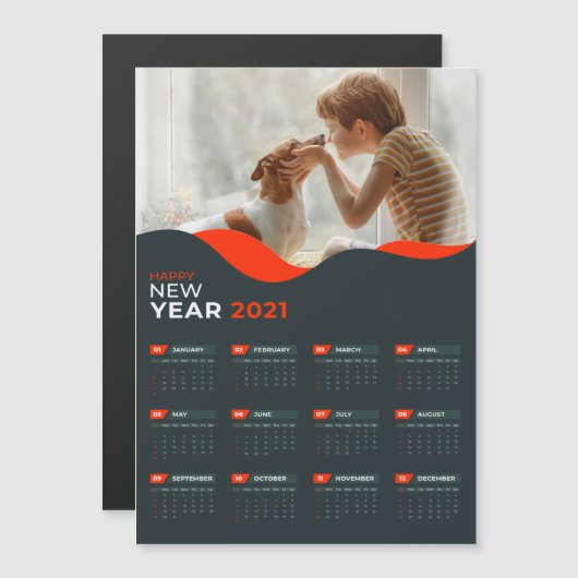 2021 Kalender met Foto (Voorkant / Achterkant)