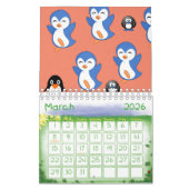 2021 Kalender Pinguïn (Mar 2026)