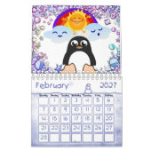 2021 Kalender Pinguïn Liefde (Feb 2027)