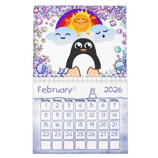 2021 Kalender Pinguïn Liefde (Feb 2026)