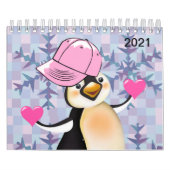 2021 Kalender Pinguïn Liefde (Hoes)
