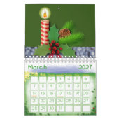 2021 Kalender Vrolijk Kerstfeest (Mar 2027)