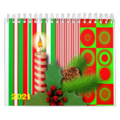 2021 Kalender Vrolijk Kerstfeest (Hoes)