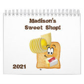 2021 Kalenderbakkerij Donuts Cupcake Kalender (Hoes)