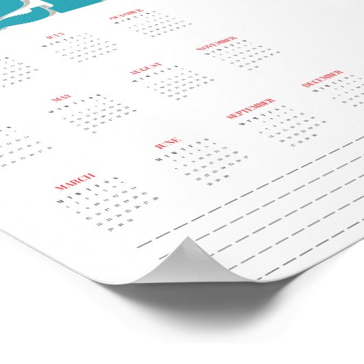 2021 kalenderposter poster (Hoek)