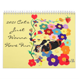 2021 Katten willen gewoon vun katje hebben, artike Kalender