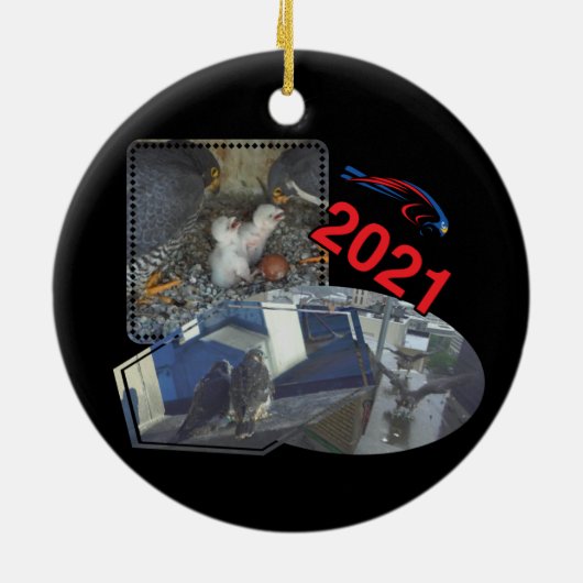 2021 Keramische Circle Ornament Freyja (Achterkant)