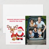 2021 Kerstgroet met Kerstfoto Feestdagenkaart (Voorkant / Achterkant)