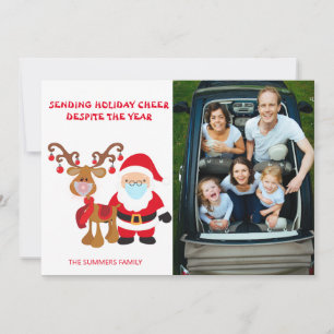 2021 Kerstgroet met Kerstfoto Feestdagenkaart