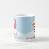 2021 Kerstmis Het jaar waarin we getrapt werden Koffiemok (Center)