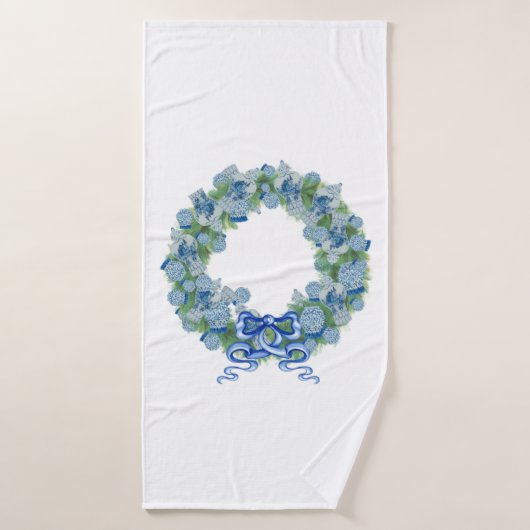 2021 Kerstmis met Ginger Jar Bath Towel Badhanddoek (Badhanddoek)