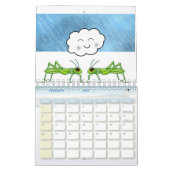 2021 Kinderkalender Wolken Regenbogen Zon Kalender (Feb 2027)