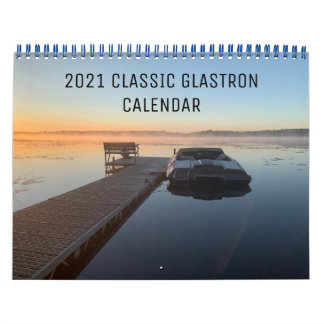 2021 Klassieke Glastron-kalender Kalender