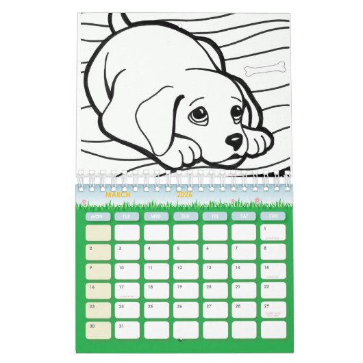 2021 Kleurrijke Kleurrijke Boekenkalender voor kin Kalender (Mar 2026)