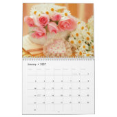 2021 Kunst van de Romance Bloemenkalender Kalender (Jan 2027)
