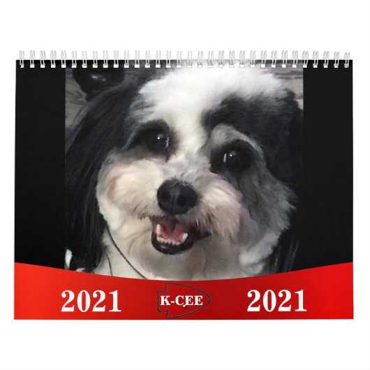 2021 Kute K-Cee Zuchon Dog Agenda Kalender (Hoes)