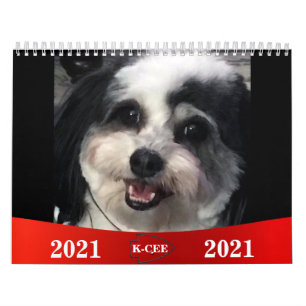 2021 Kute K-Cee Zuchon Dog Agenda Kalender