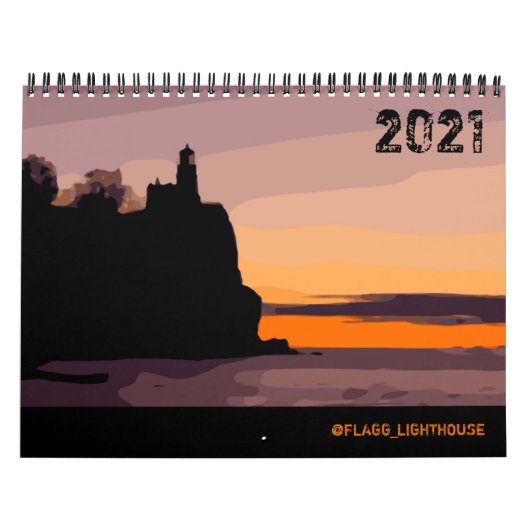 2021 LIGHTHOUSE CALENDAR KALENDER (Hoes)