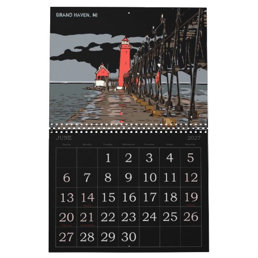 2021 LIGHTHOUSE CALENDAR KALENDER (Jun 2027)