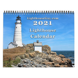 2021 LighthouseGuy.com Lighthouse Calendar Kalender